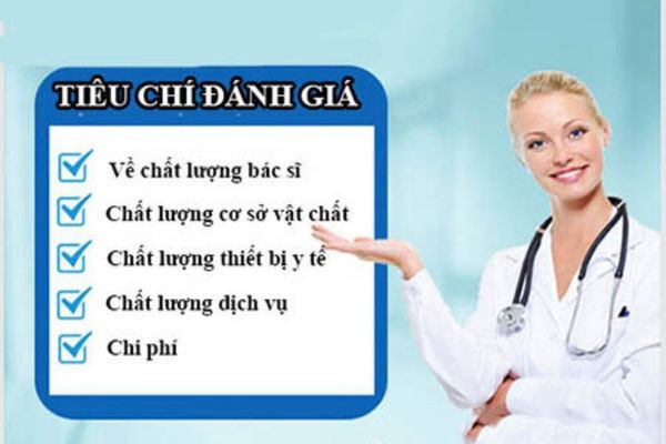 Tiêu chí đánh giá chất lượng phòng khám nam khoa