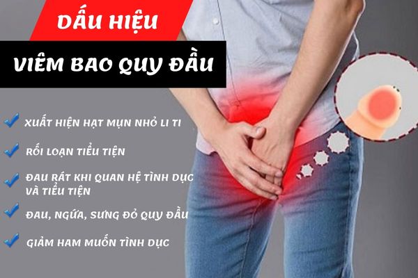 Viêm bao quy đầu: Dấu hiệu và nơi điều trị hiệu quả