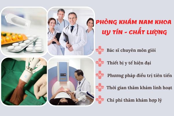 Phòng khám nam khoa uy tín, chất lượng