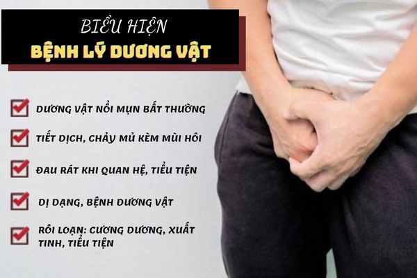 Triệu chứng bất thường cảnh báo bệnh dương vật