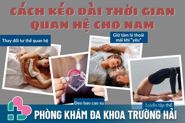 Chia sẻ cách kéo dài thời gian quan hệ cho nam hiệu quả