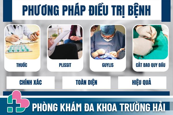 Phòng Khám Trường Hải áp dụng nhiều phương pháp điều trị bệnh tiên tiến, hiệu quả