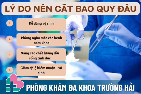 Nam giới tại sao nên cắt bao quy đầu?