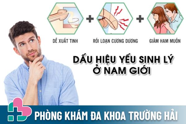 Dấu hiệu yếu sinh lý cánh mày râu cần nhận biết sớm