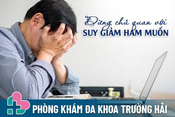 Nam giới bị giảm ham muốn là do đâu?